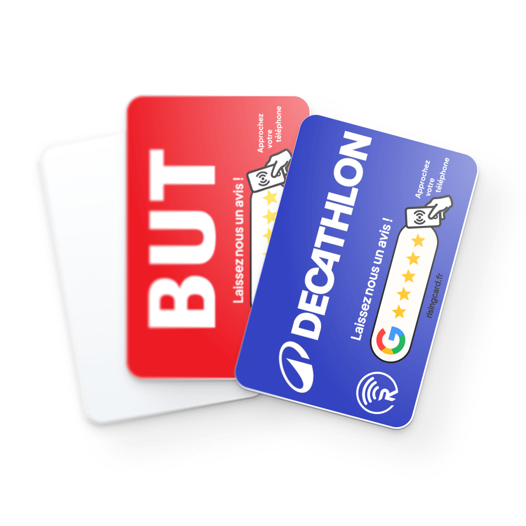 Carte  connectée NFC personnalisée