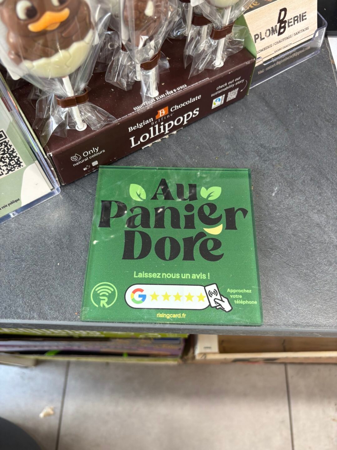 IMG_6243 Plaque connectée NFC personnalisée