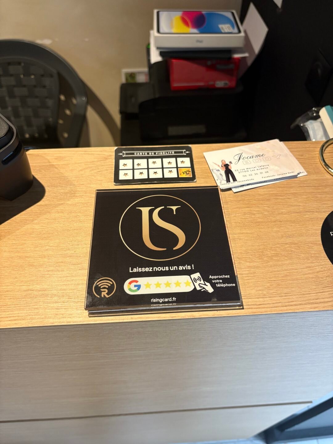 IMG_6947 Plaque connectée NFC personnalisée
