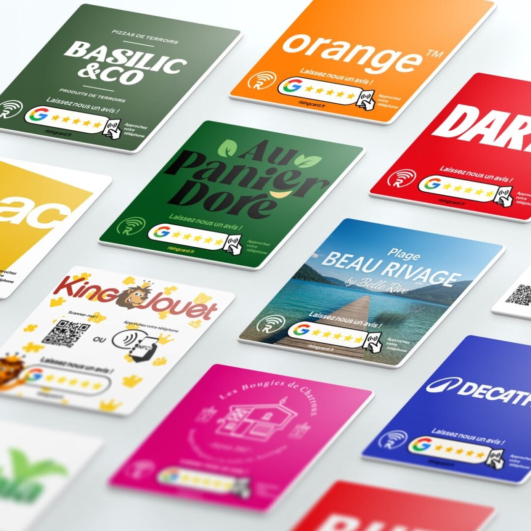 Photo - Plaque personnalisée-min Plaque connectée NFC personnalisée